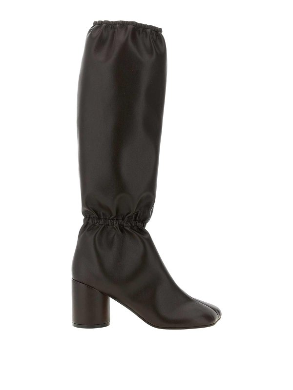 MM6 MAISON MARGIELA: ブーツ - ブーツ - ブラウン