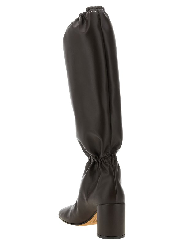 The Best Shops MM6 MAISON MARGIELA: ブーツ - ブーツ - ブラウン