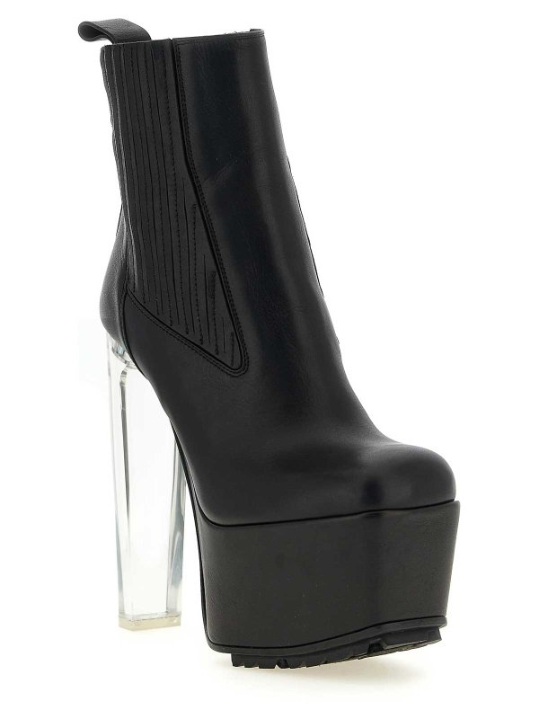 RICK OWENS: ブーティー online - アンクルブーツ - 黒