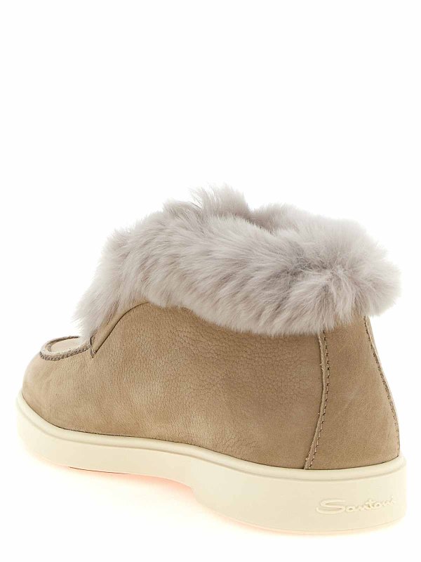 The Best Shops SANTONI: ブーティー - アンクルブーツ - ベージュ
