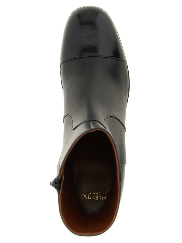 アンクルブーツ - 黒 shop online: VALENTINO GARAVANI