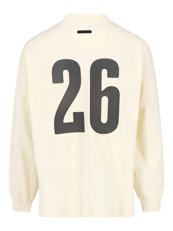 FEAR OF GOD: T-shirts online - T-Shirt - Creme