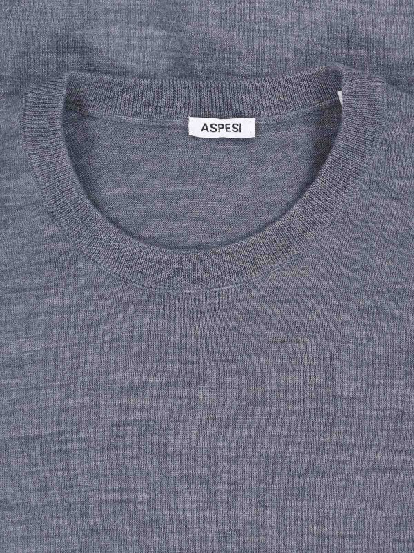 The Best Shops ASPESI: crew necks - Virgin Wool Sweater