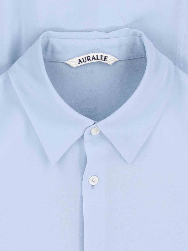 The Best Shops AURALEE: シャツ - シャツ - ライトブルー