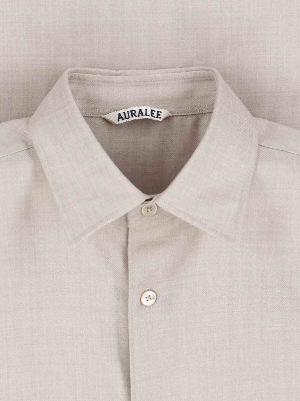 The Best Shops AURALEE: シャツ - シャツ - ベージュ