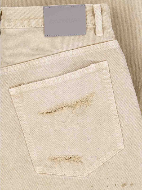 BALENCIAGA buy online フレアジーンズ - ベージュ