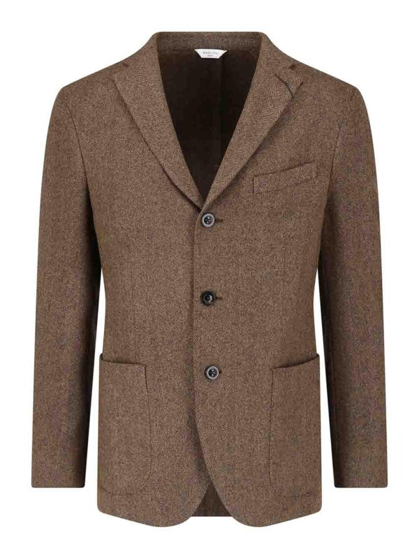 BOGLIOLI: Blazer - Blazer - Braun