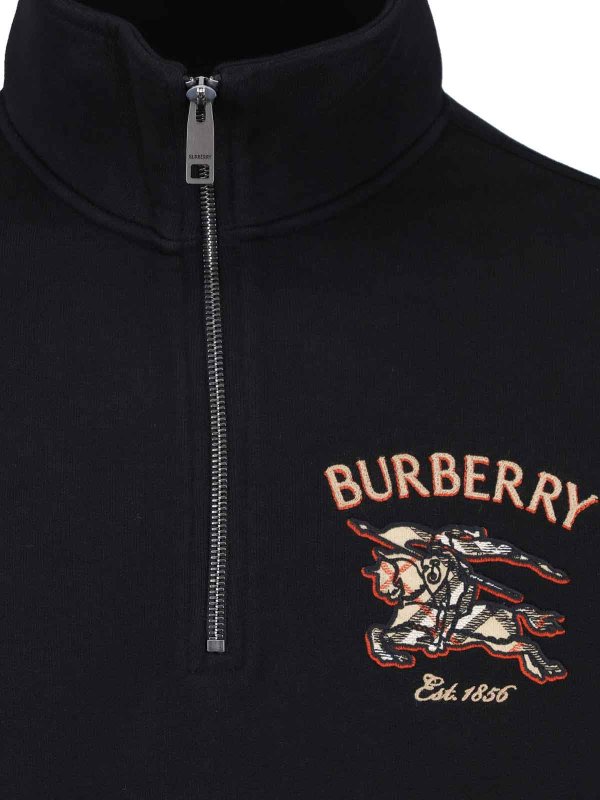 The Best Shops BURBERRY: スウェット＆セーター - スウェットシャツ/セーター - 黒