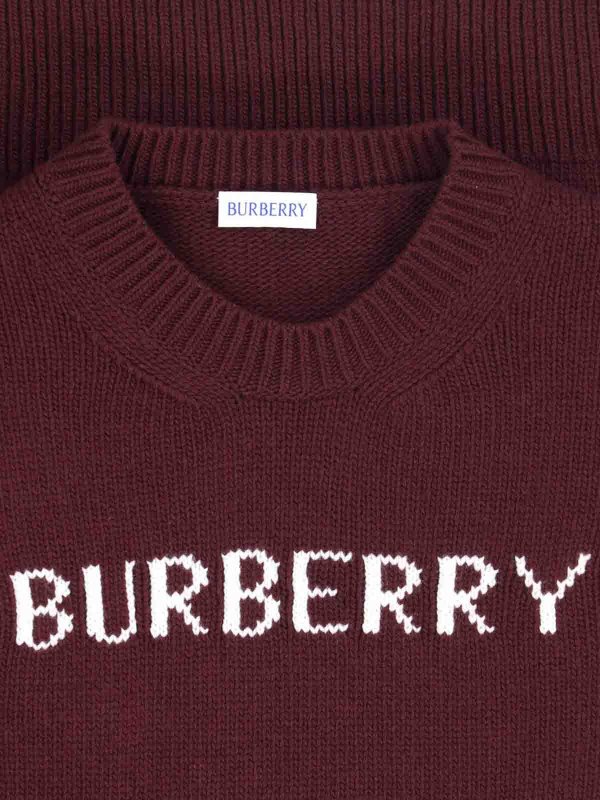 The Best Shops BURBERRY: クルーネック - クルーネック - 赤