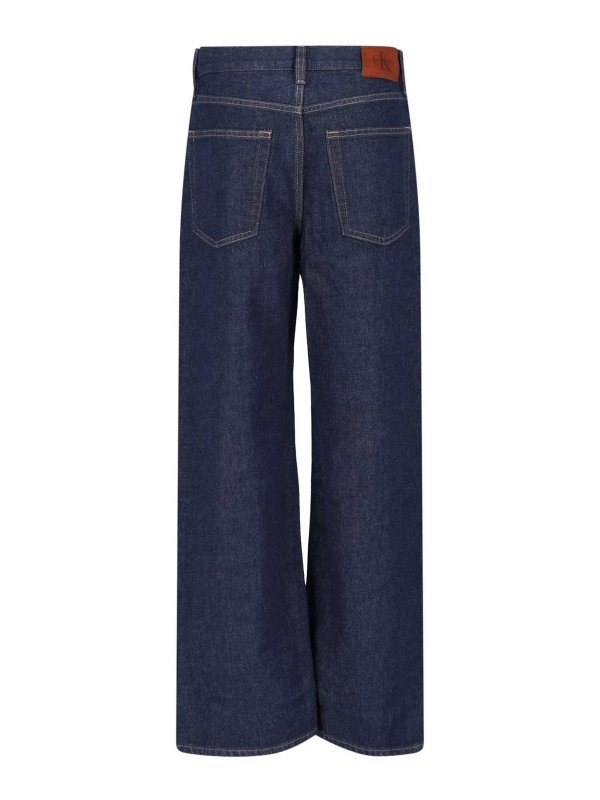 CALVIN KLEIN: ベルボトムジーンズ online - フレアジーンズ - ブルー