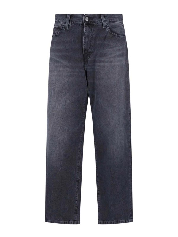 CARHARTT: Straight Leg Jeans - Straight Leg Jeans - Schwarz