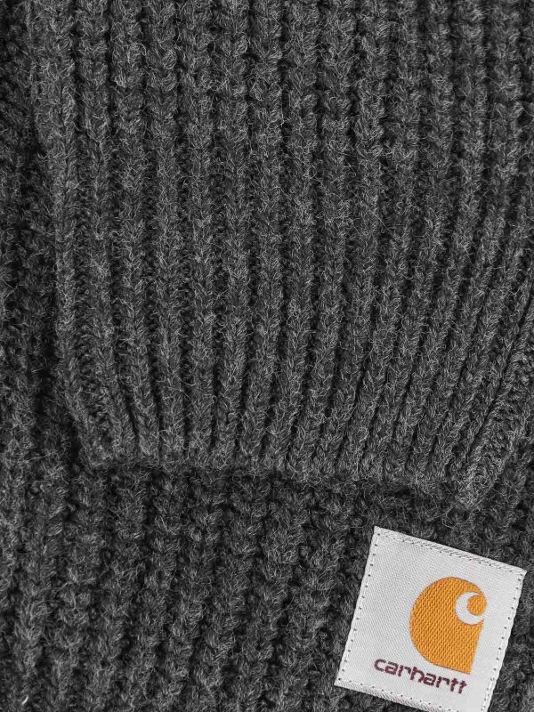 The Best Shops CARHARTT: Strickpullover mit Rundhalsausschnitt - Rundhalspullover - Schwarz