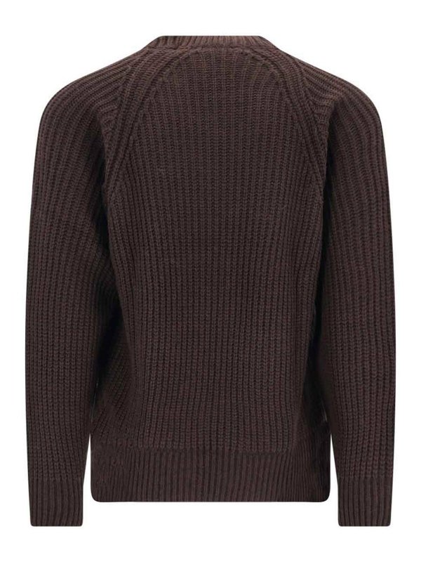 CARHARTT: クルーネック online - クルーネック - ブラウン