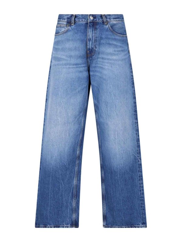 CARHARTT: Jeans Rectos - Vaqueros Rectos - Azul