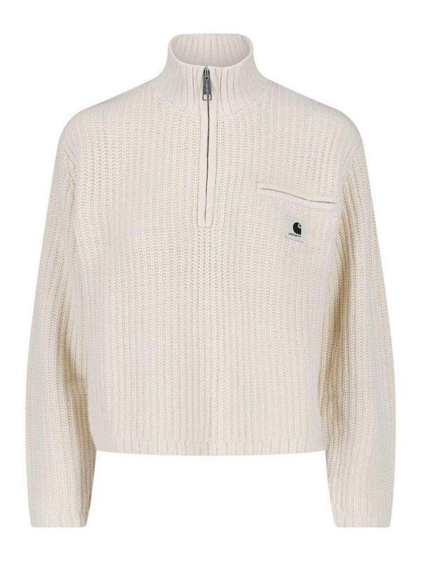 CARHARTT: クルーネック - クルーネック - 白