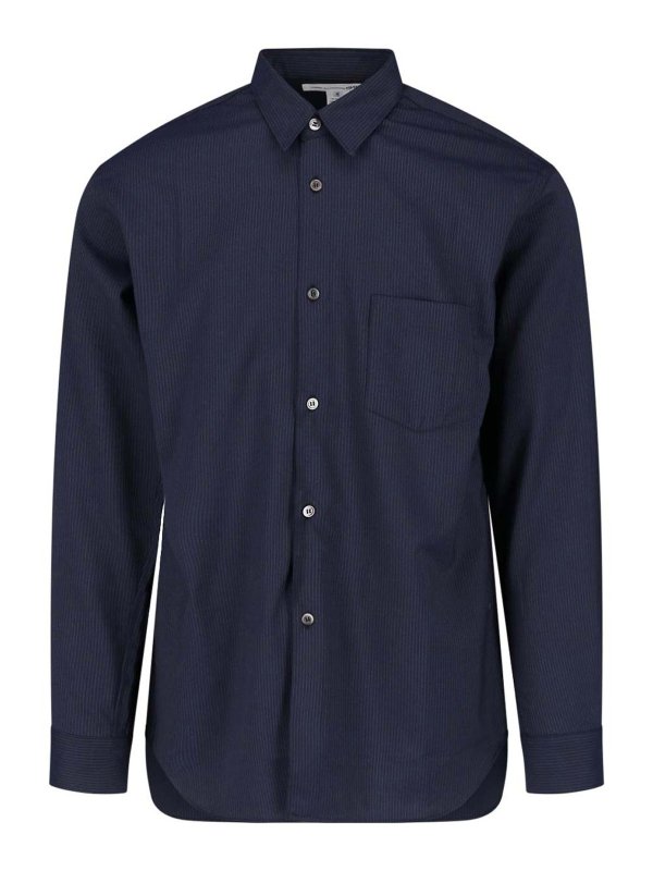 COMME DES GARCONS: シャツ - シャツ - ブルー