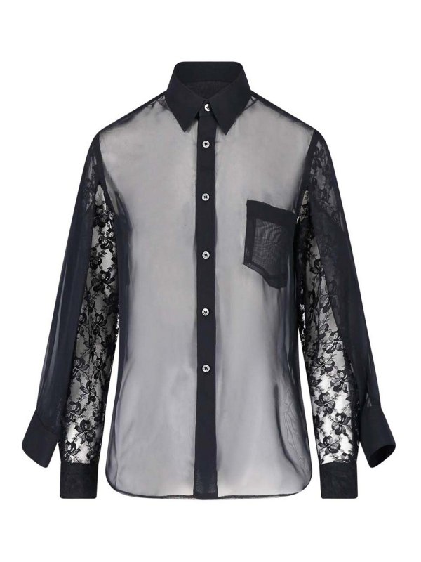 COMME DES GARCONS: Hemden online - Hemd - Schwarz