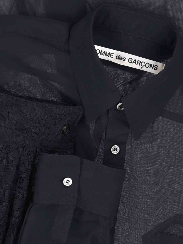 The Best Shops COMME DES GARCONS: Hemden - Hemd - Schwarz