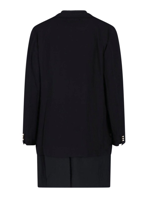 COMME DES GARCONS: Knielange Mäntel online - Knielanger Mantel - Schwarz