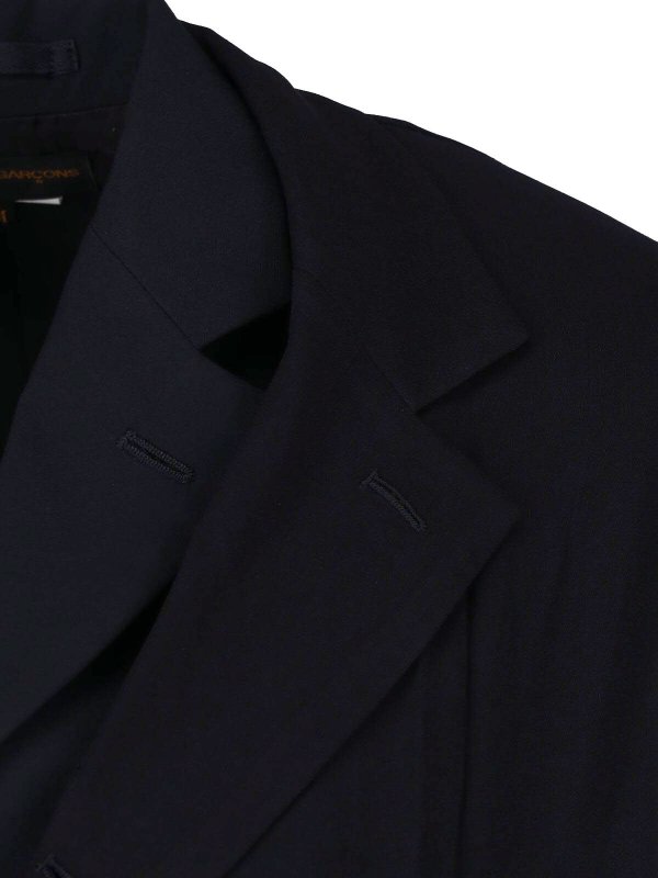 COMME DES GARCONS buy online Knielanger Mantel - Schwarz