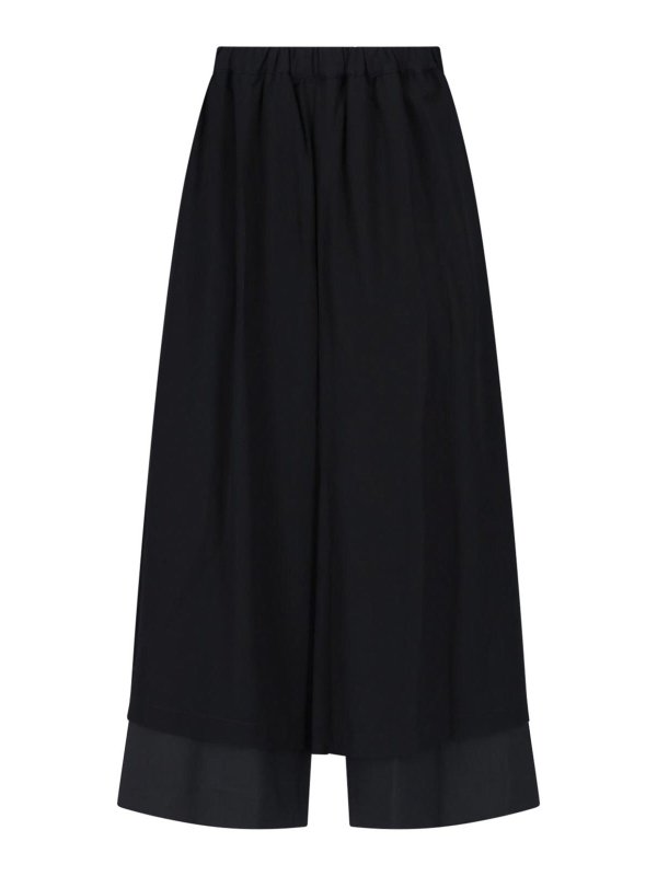 COMME DES GARCONS: Knielange und Midi Röcke - Midirock - Schwarz