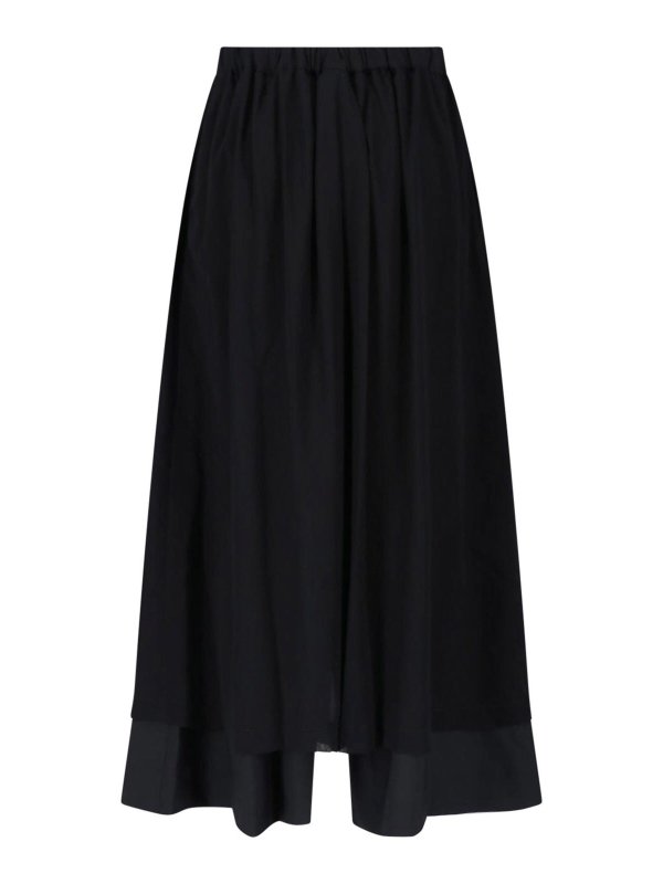 COMME DES GARCONS: Knielange und Midi Röcke online - Midirock - Schwarz