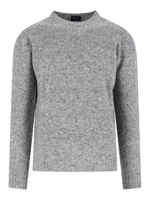 DRUMOHR: Pull col rond - Pull Col Rond - Gris