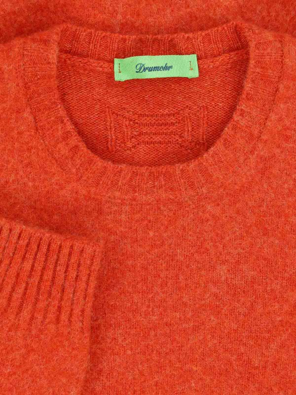 The Best Shops DRUMOHR: Pull col rond - Pull Col Rond - Orange