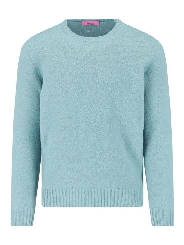 DRUMOHR: Pull col rond - Pull Col Rond - Bleu Clair