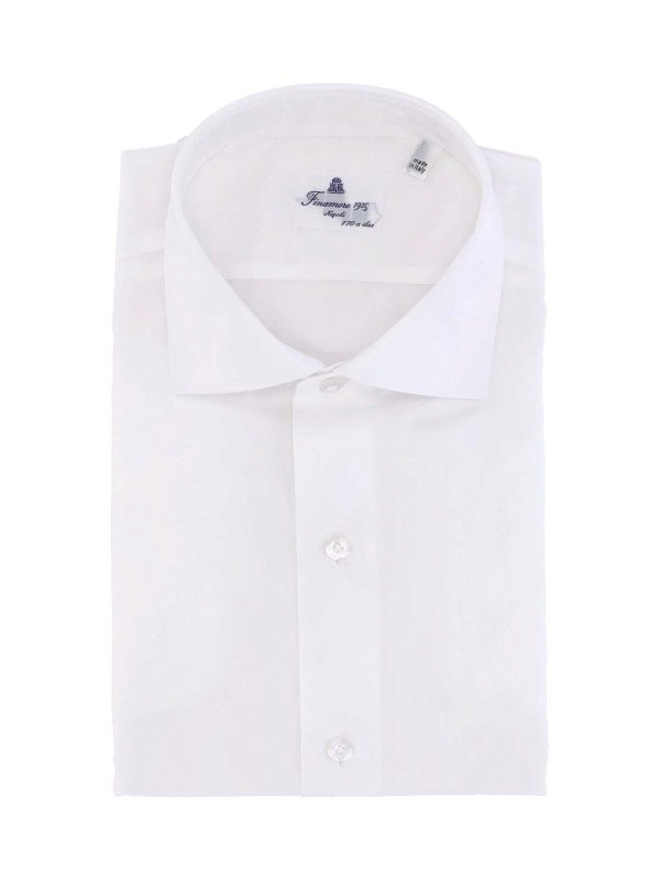 The Best Shops FINAMORE 1925: camicie - Camicia In Cotone