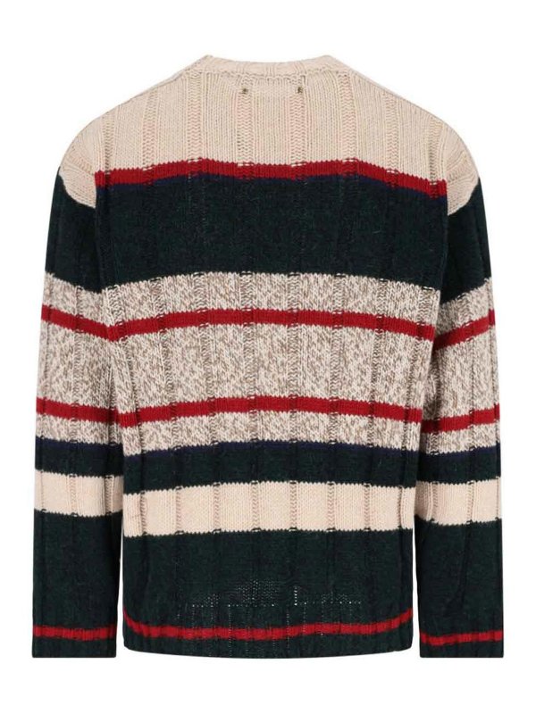 GOLDEN GOOSE: クルーネック online - クルーネック - マルチカラー