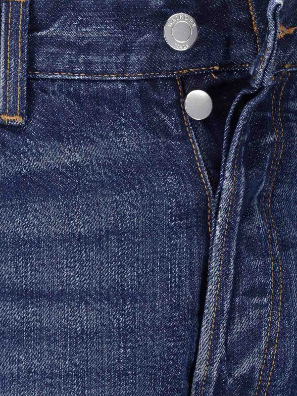 Straight Leg Jeans - Blau shop online: HAIKURE