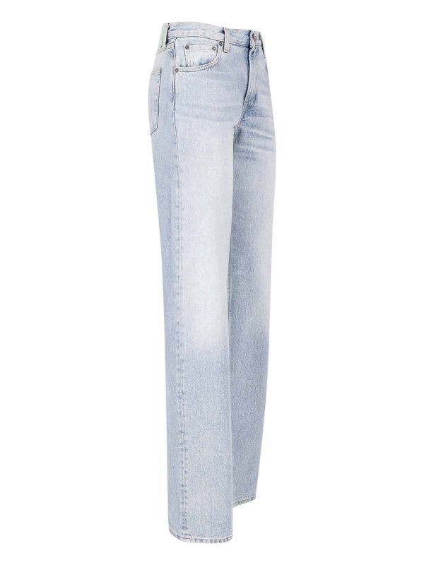 The Best Shops HAIKURE: Jeans Rectos - Vaqueros Rectos - Azul Claro