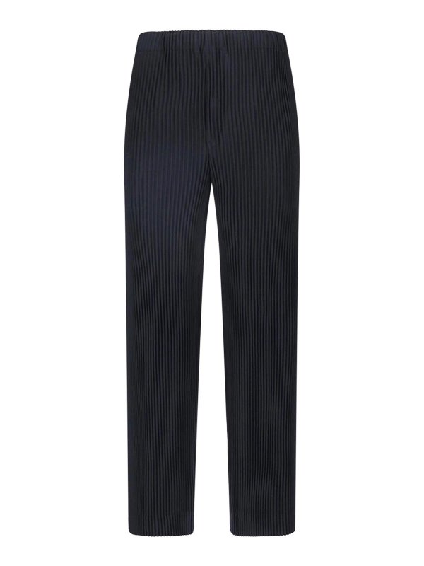 HOMME PLISSÉ ISSEY MIYAKE: Casual Hosen - Casual Hose - Schwarz