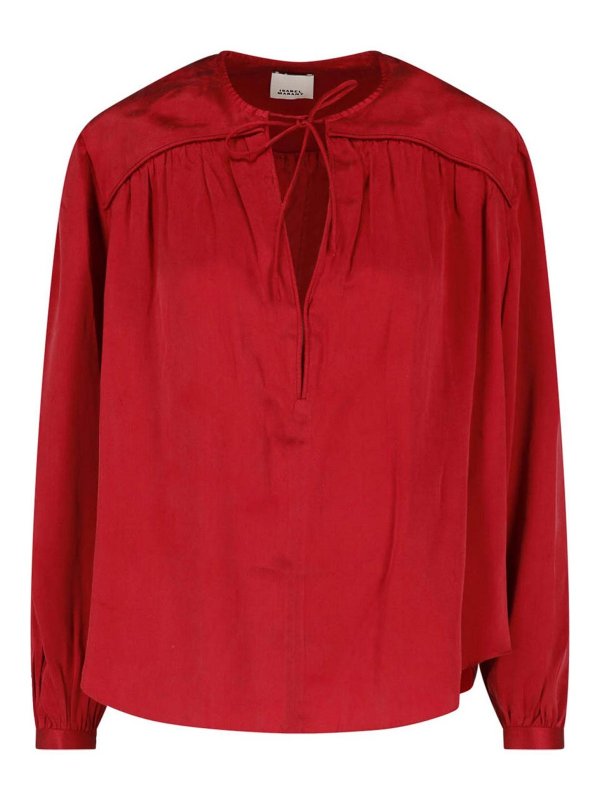 ISABEL MARANT: Hemden - Hemd - Rot