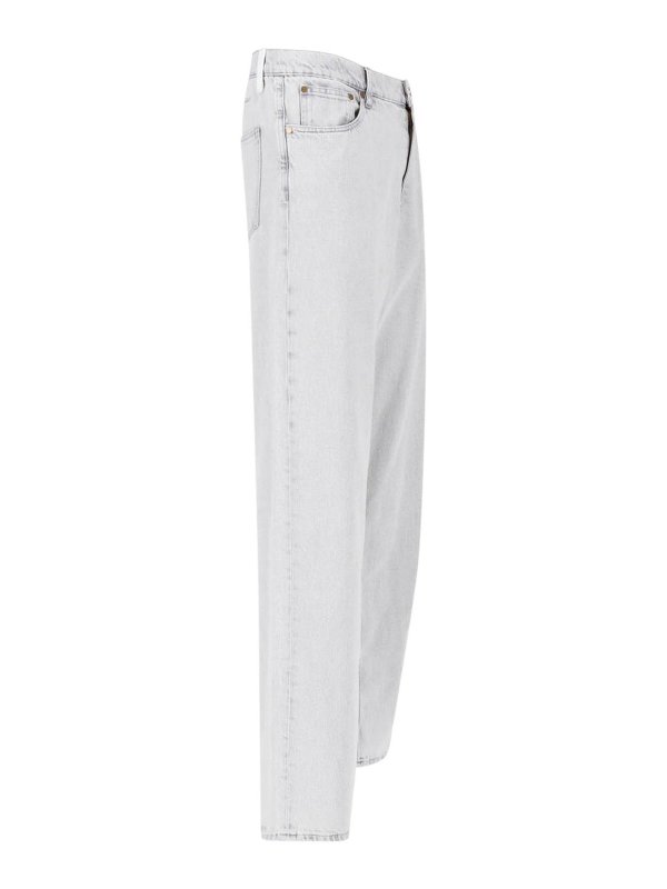 The Best Shops JIL SANDER: ストレートジーンズ - ストレートジーンズ - グレー