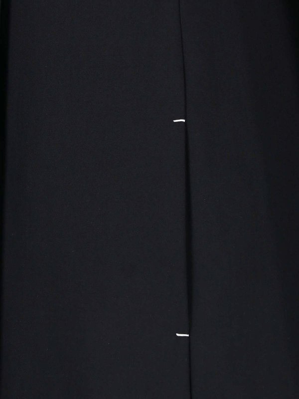 The Best Shops JIL SANDER: Knielange Mäntel - Knielanger Mantel - Schwarz