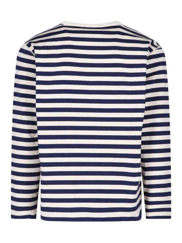 JUNYA WATANABE: maglia collo rotondo online - Maglia A Righe