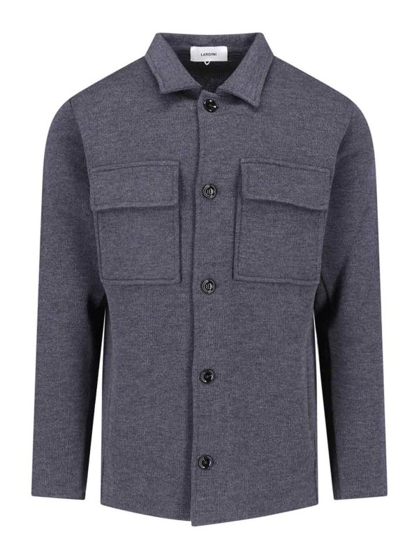 LARDINI: Hemden - Hemd - Grau