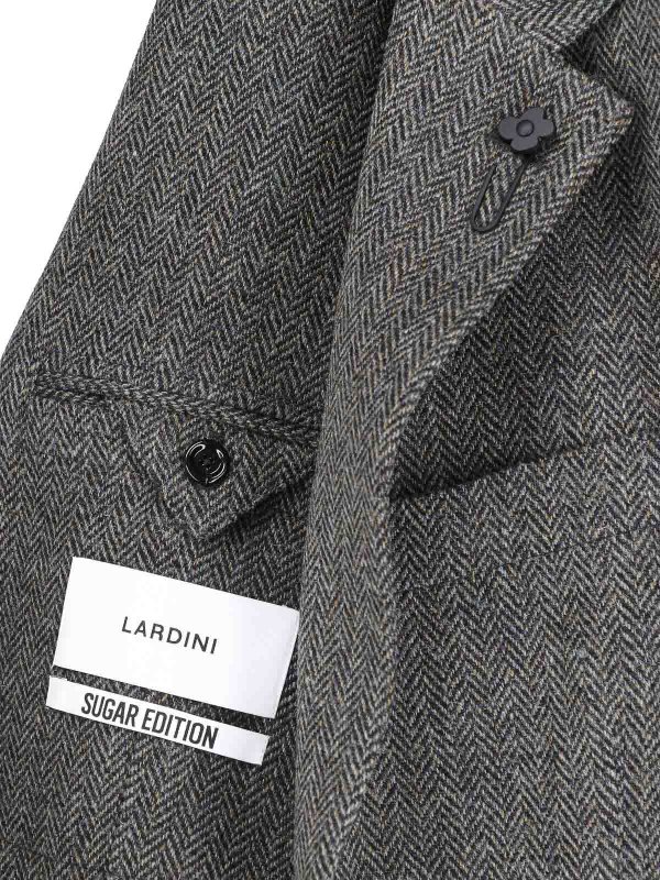 The Best Shops LARDINI: Blazer - Blazer - Gris
