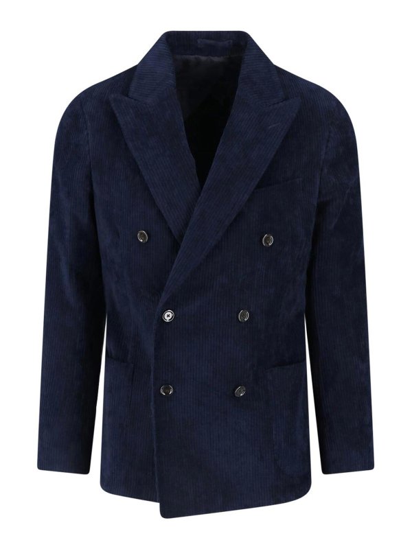LARDINI: Blazer - Blazer - Blau
