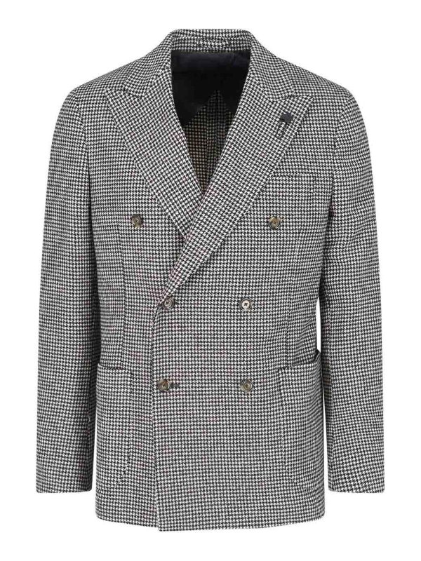 LARDINI: Blazer - Blazer - Grau