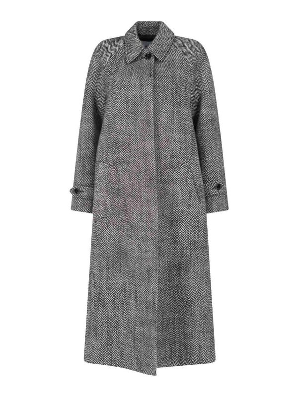The Best Shops LARDINI: knee length coats - Wool Coat