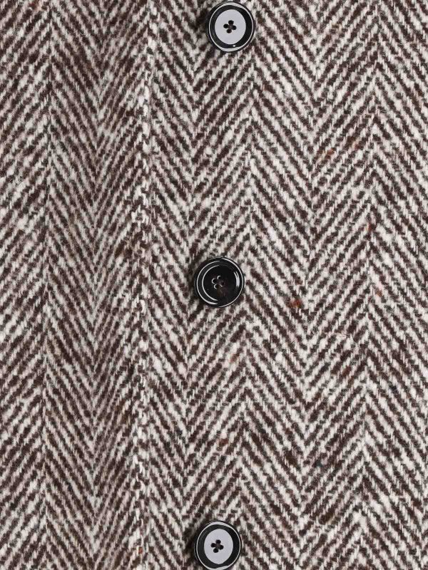 膝丈コート - ブラウン shop online: LARDINI
