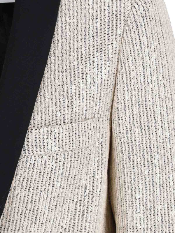 LARDINI buy online Single-Breasted Sequin Blazer