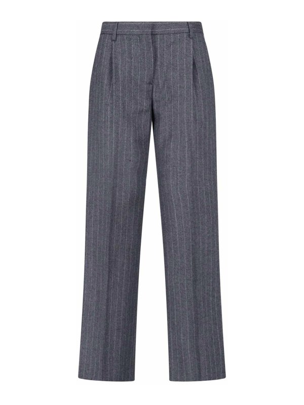 LARDINI: casual trousers - Virgin Wool Trousers