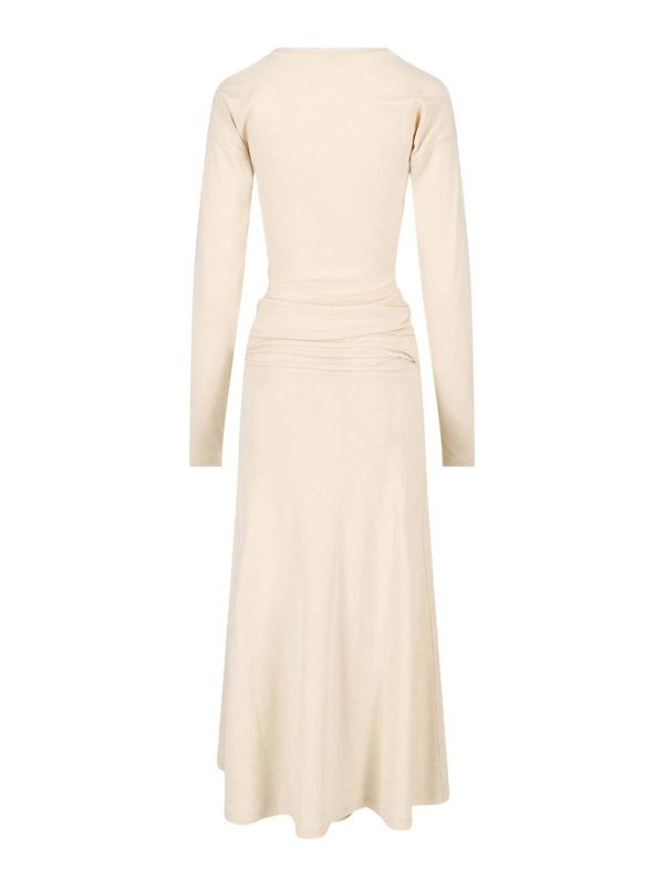 LEMAIRE: Maxikleider online - Maxikleid - Creme