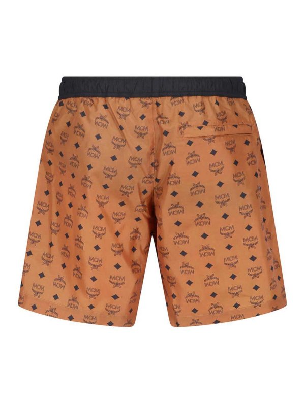 MCM: pantaloni shorts online - Pantaloncini Da Mare Logo