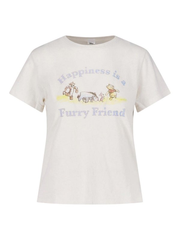 RE/DONE: Camisetas - Camiseta - Blanco