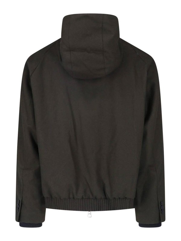 Sacai: Sudaderas y suéteres online - Sudadera - Verde